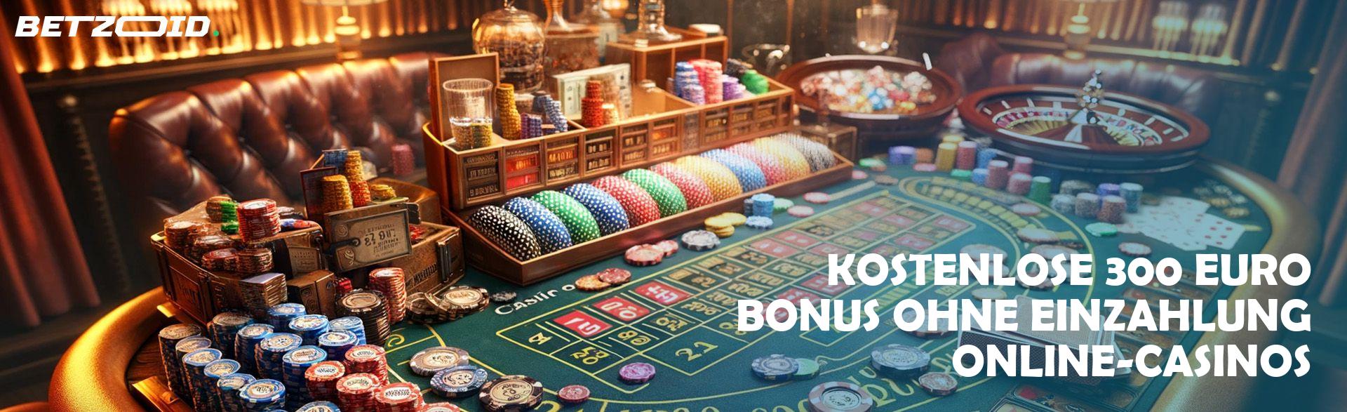 Kostenlose 300 Euro Bonus ohne Einzahlung Online-Casinos.