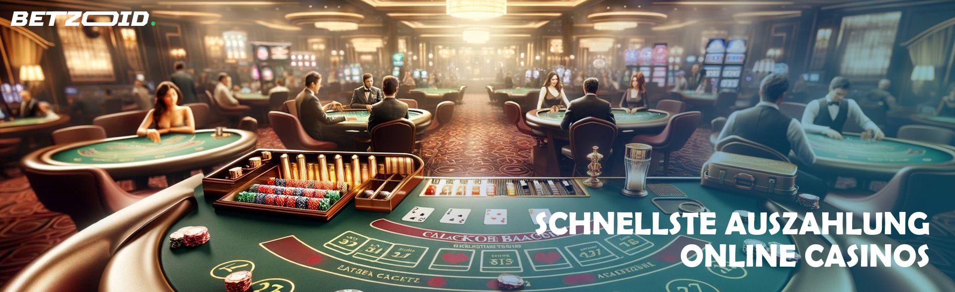 Schnellste Auszahlung Online Casinos.