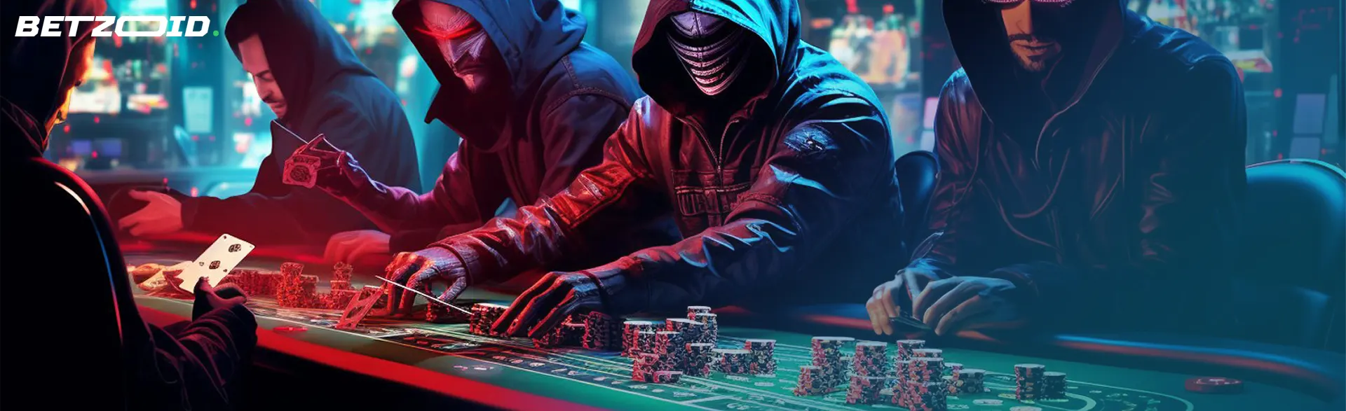 Players playing covertly in Canada's best anonymous casinos.