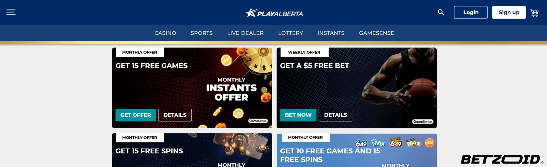 Play Alberta promo code no deposit offers.