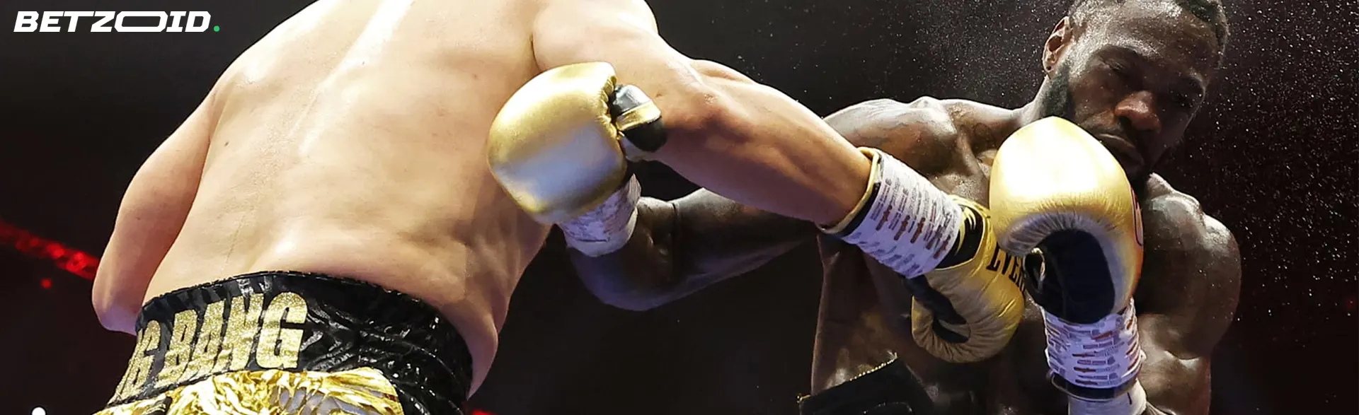 Boxers in action during a match, representing the dynamic sports events covered by Alberta betting sites.