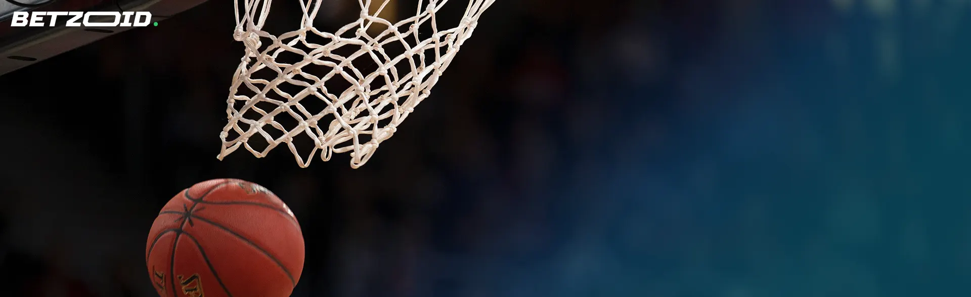 The ball hits the basketball hoop and it is a success for bettors.