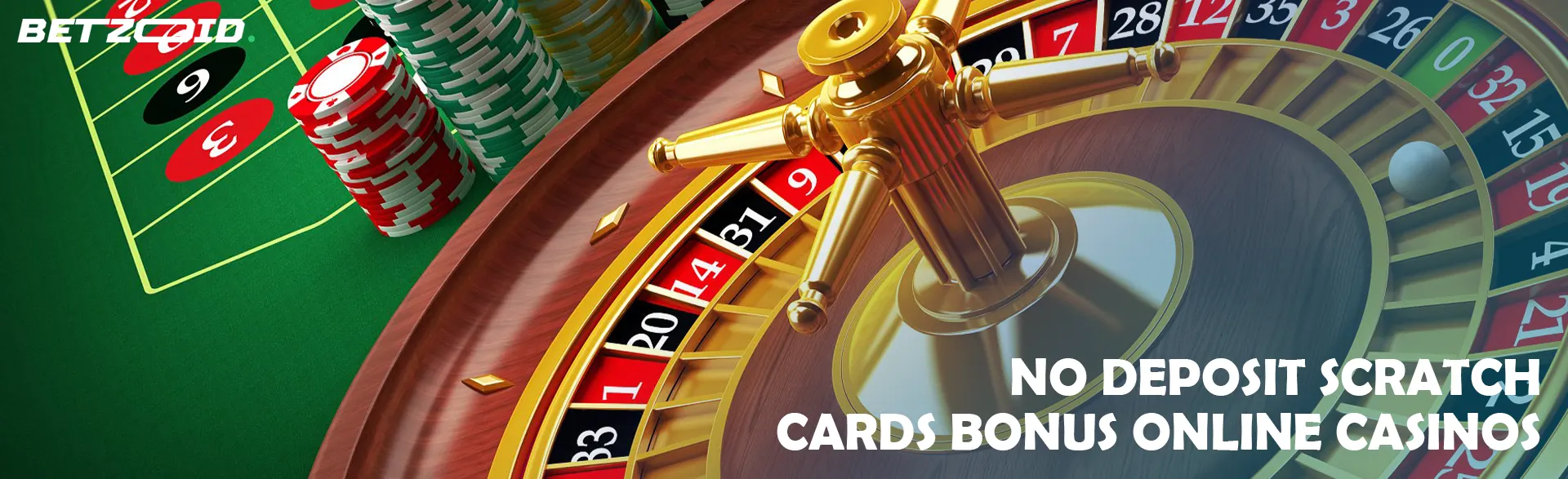 Virtual roulette and chips on the casino table.