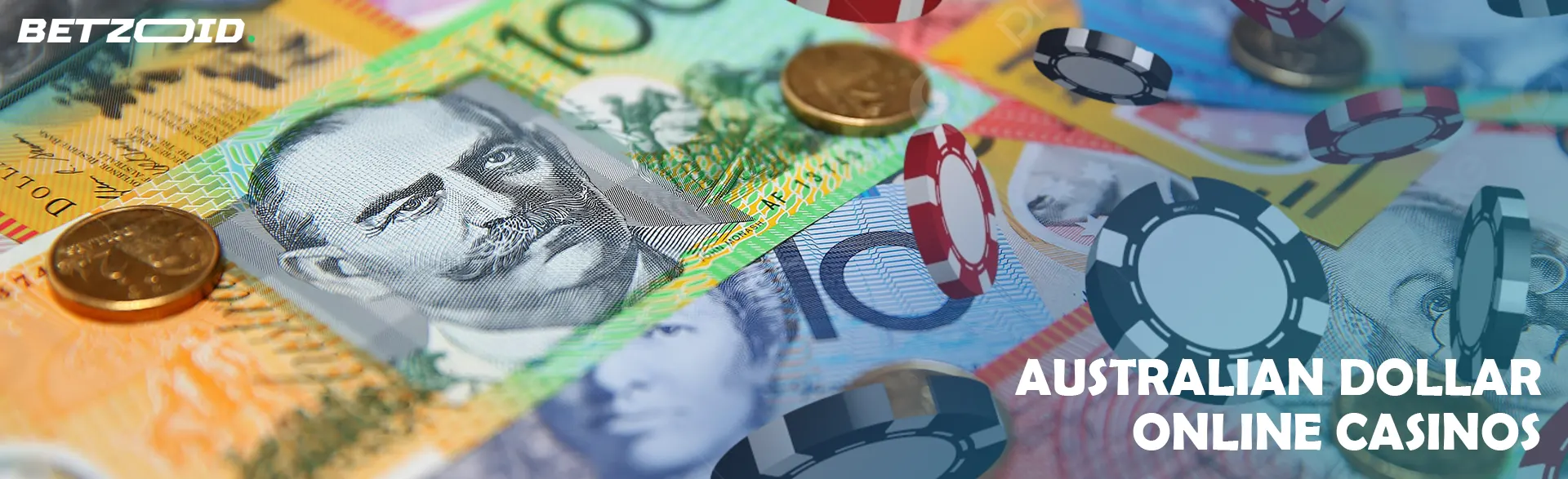 Australian dollar bills.