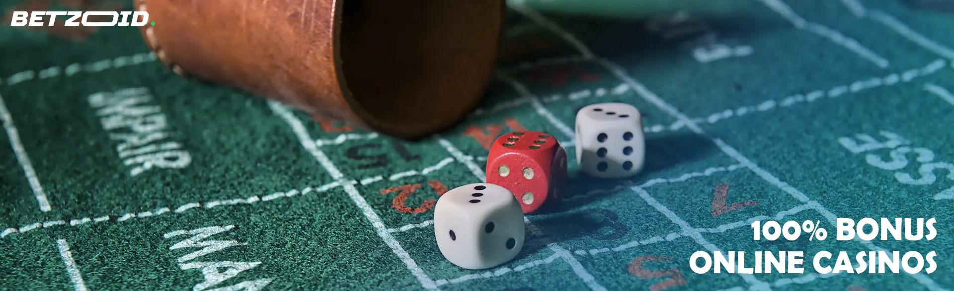 Dice next to the bowl for throwing them.
