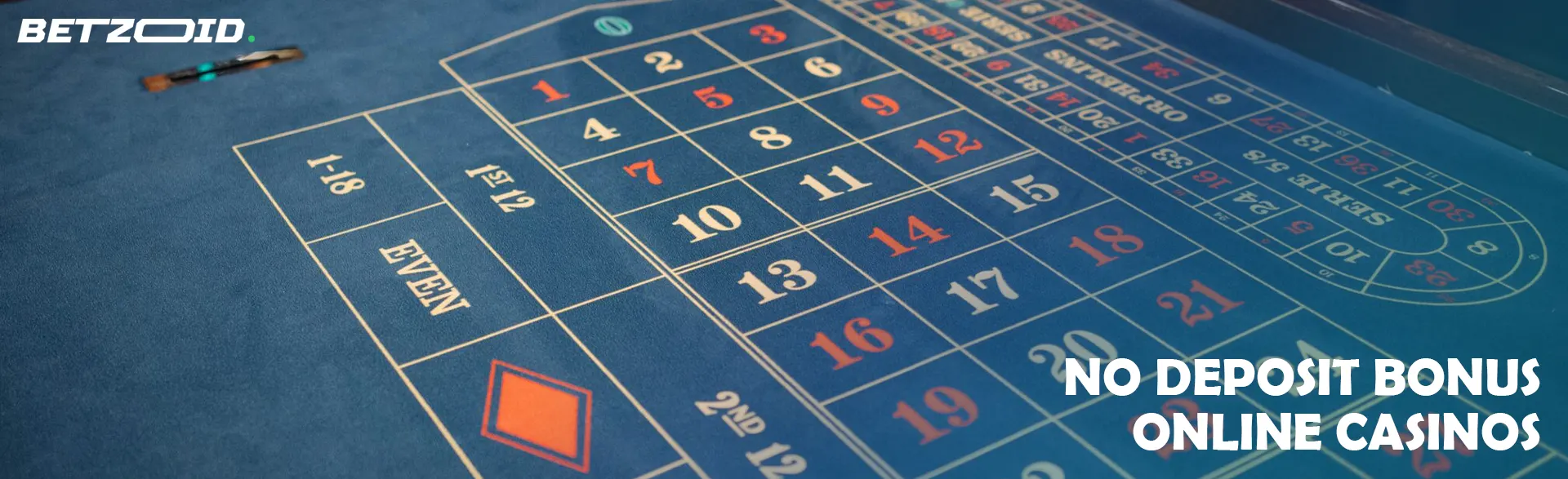 Roulette table.