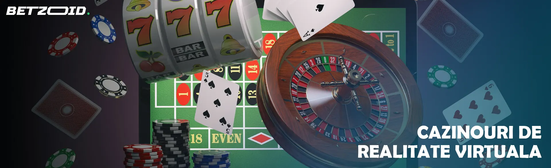 Diverse elemente virtuale ale cazinoului zboară de pe ecranul laptopului.