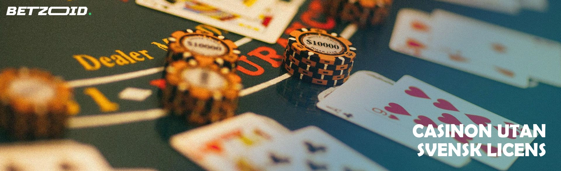 Casinon utan svensk licens.