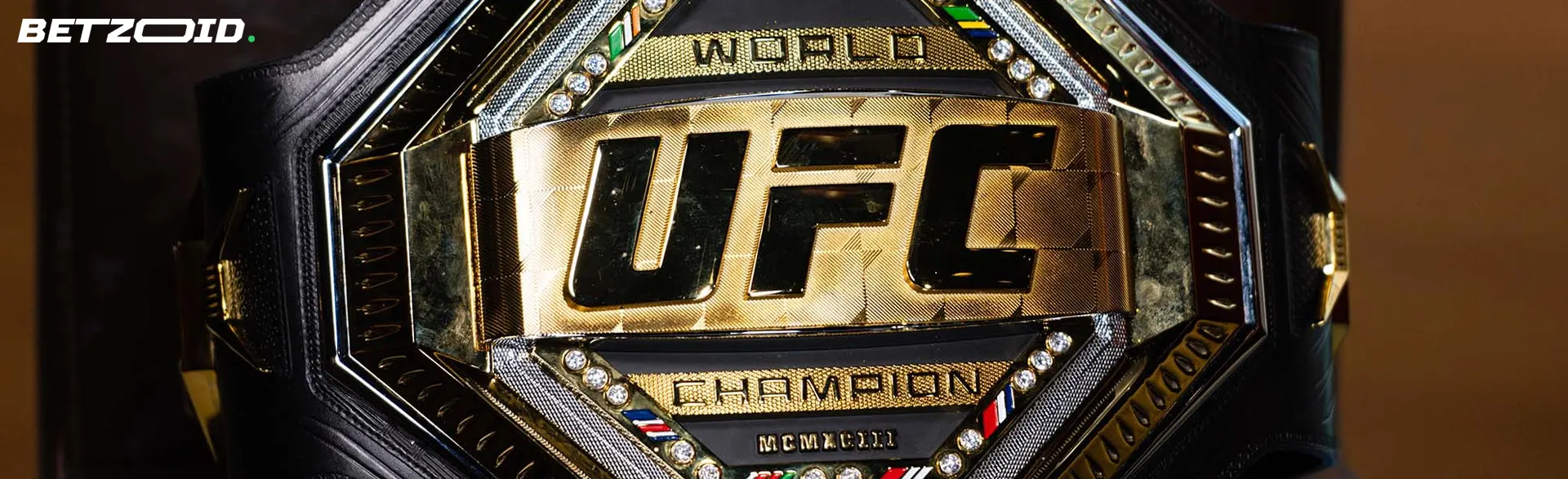 UFC belt.