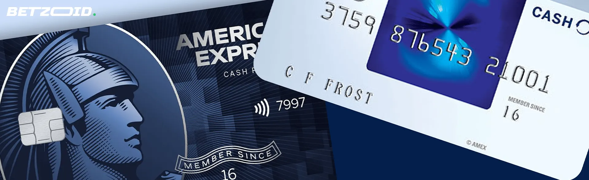 Tarjetas bancarias American Express.