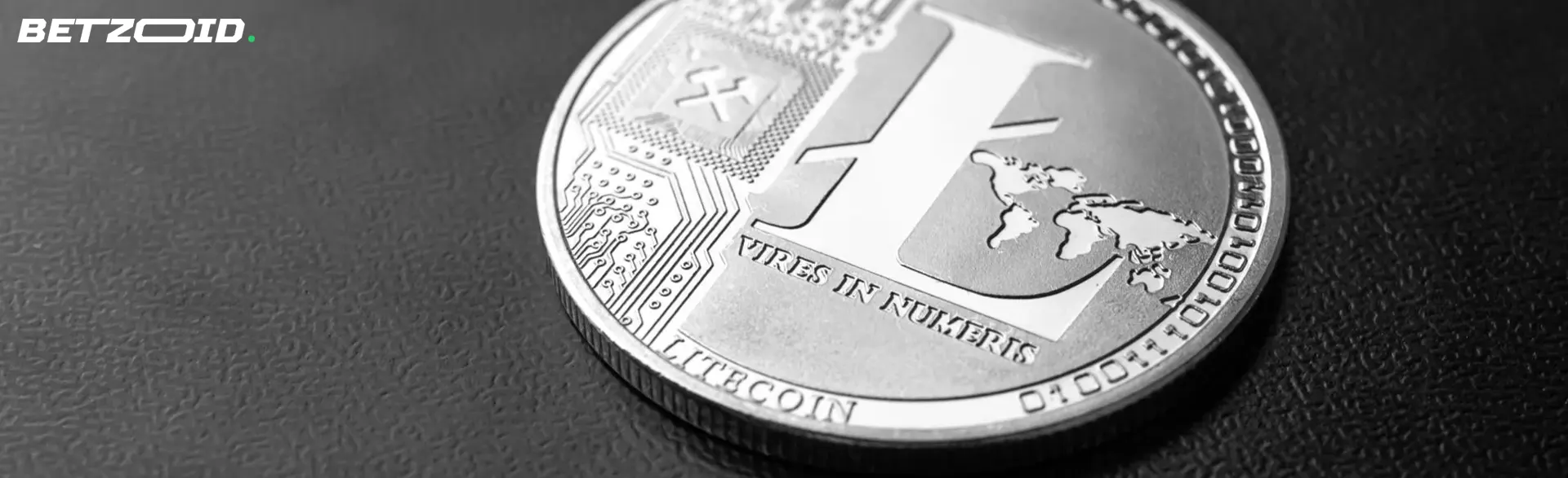 Litecoin érme.