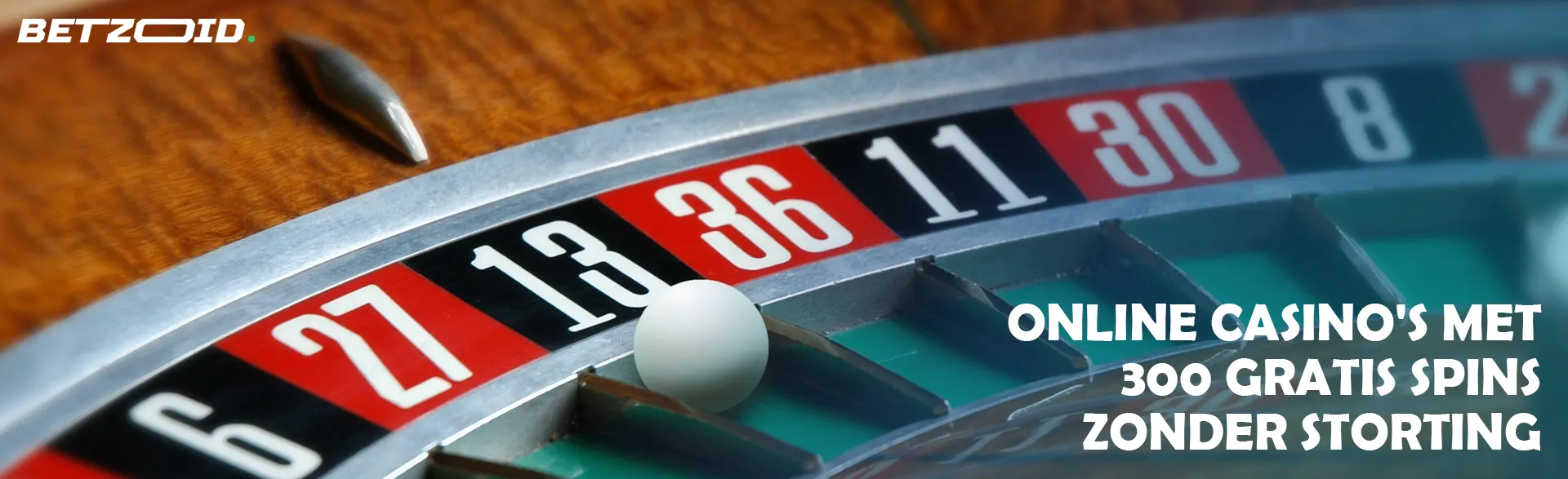 Het balletje ligt op het roulettewiel.