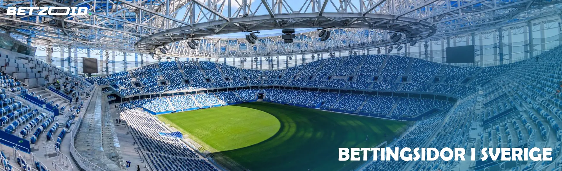 Tom fotbollsstadion.