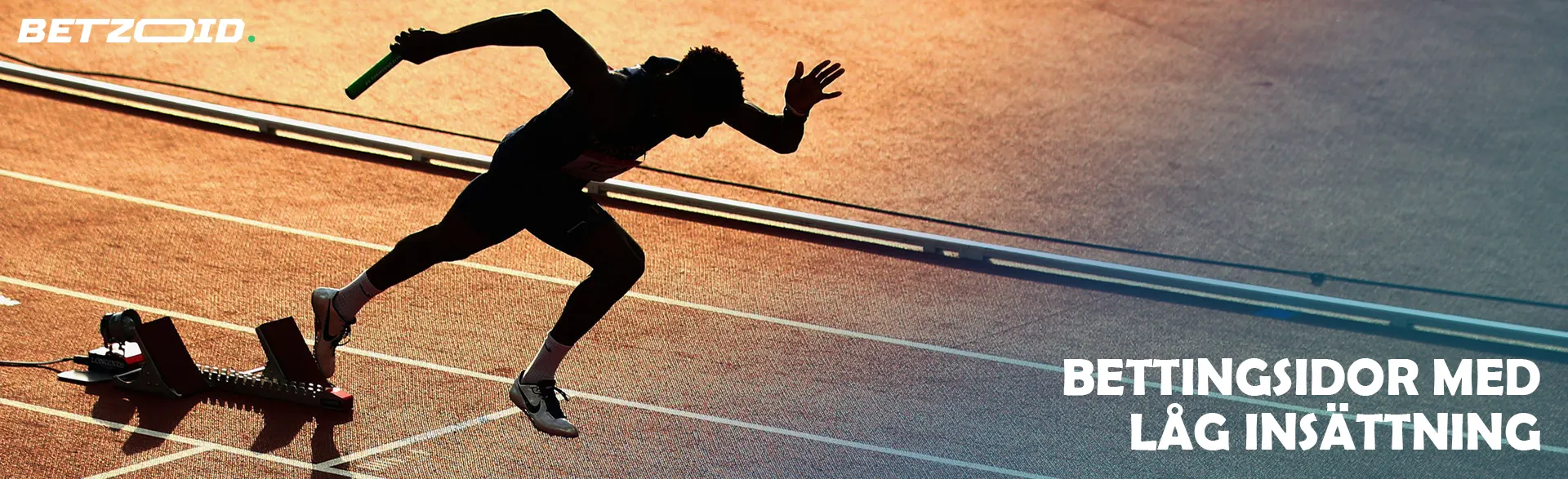 En löpare börjar på ett löpband.