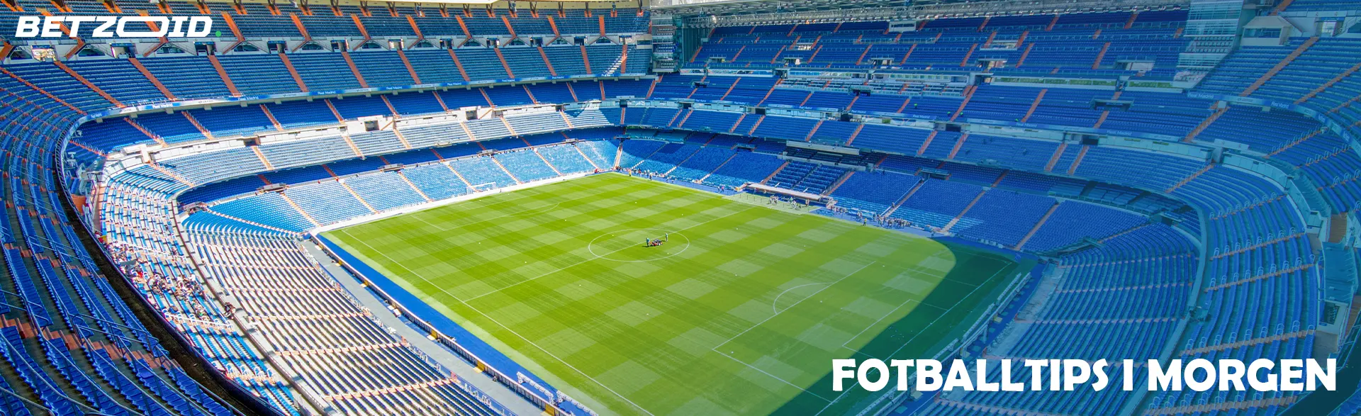 Tomt fotballstadion.