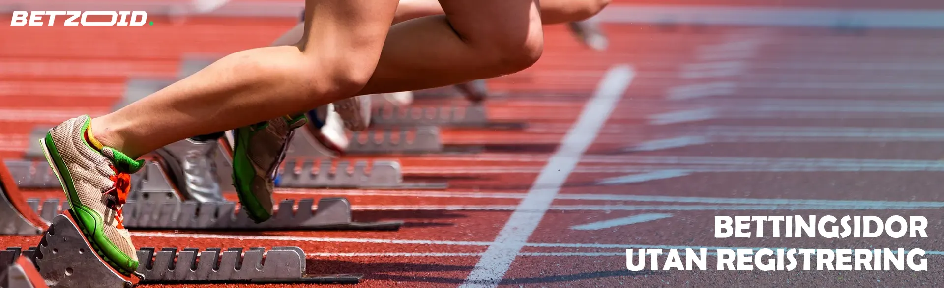 Löparna står i rad vid loppets början.