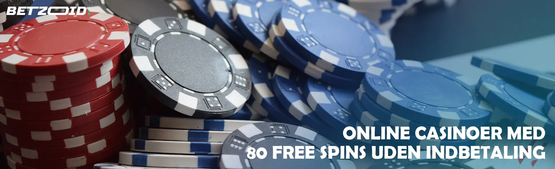 En bunke pokerchips.