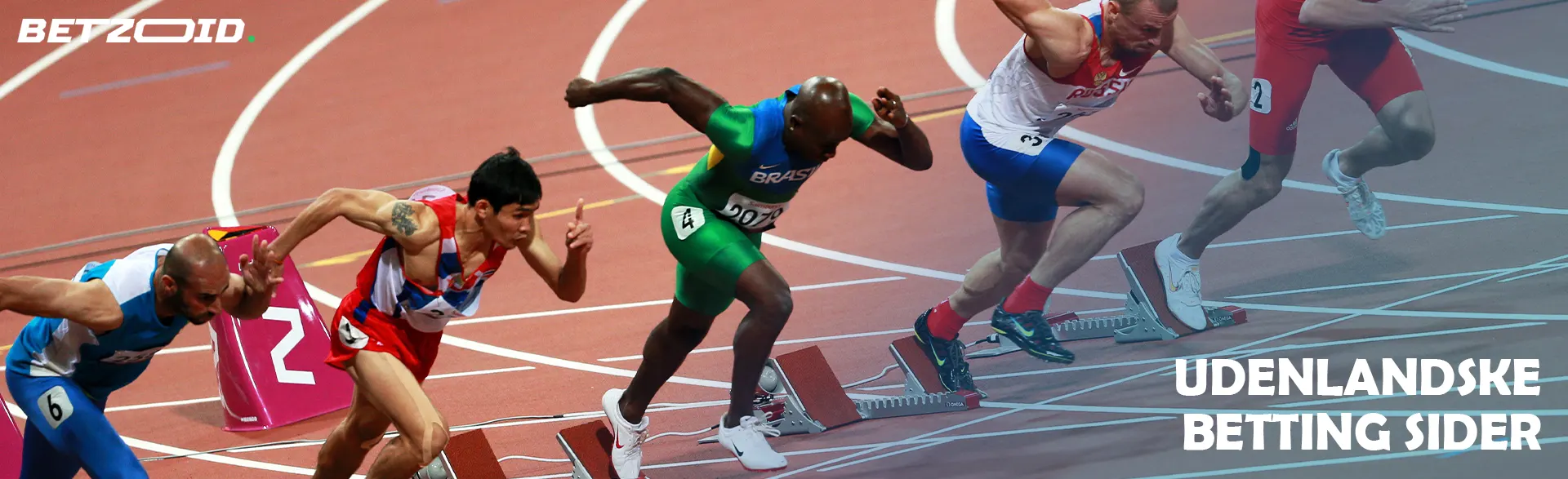 Løbere ved starten af ​​løbet.