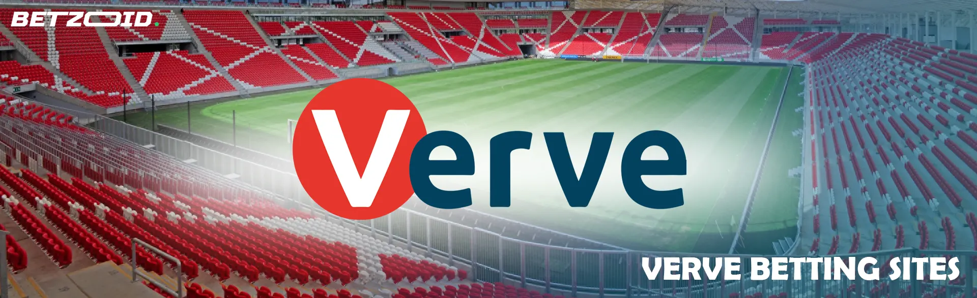 Verve logo on a football stadium background.