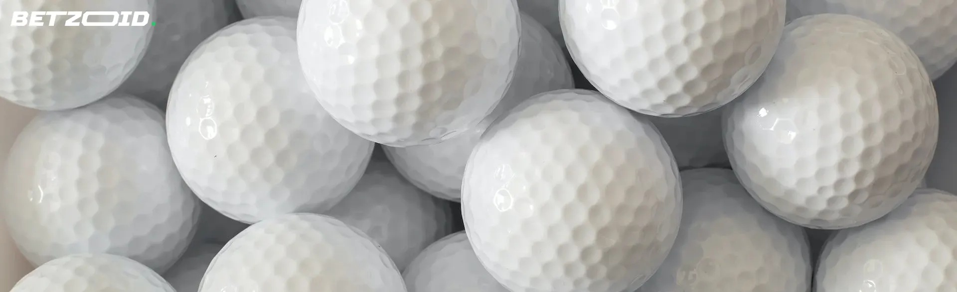A pile of golf balls.
