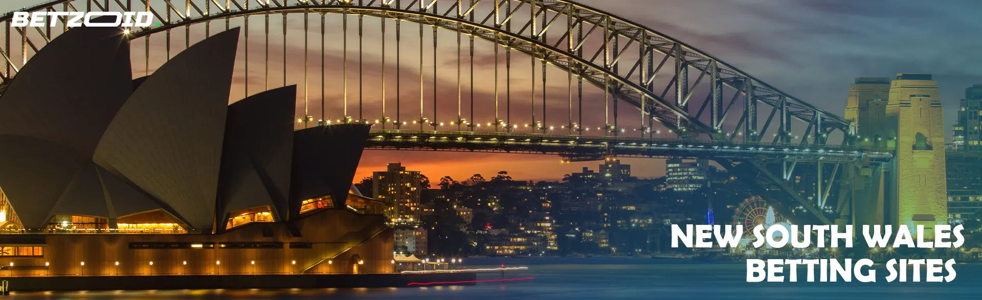 View of Sydney in New South Wales.