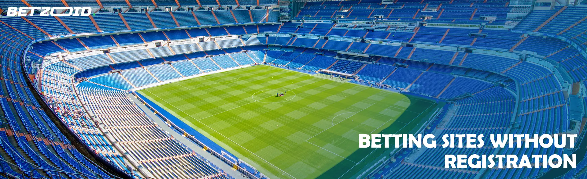 Empty football stadium.