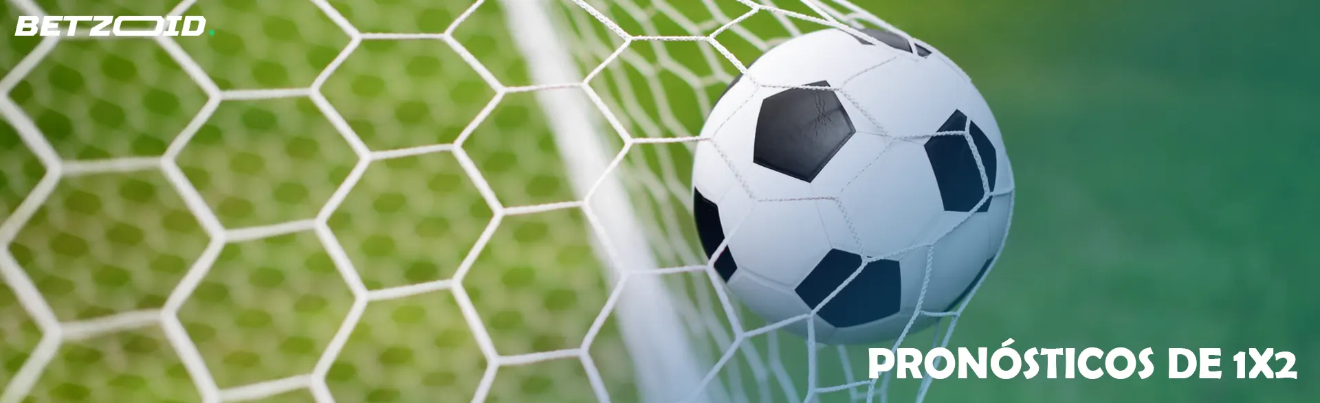 Balón de fútbol en la portería.