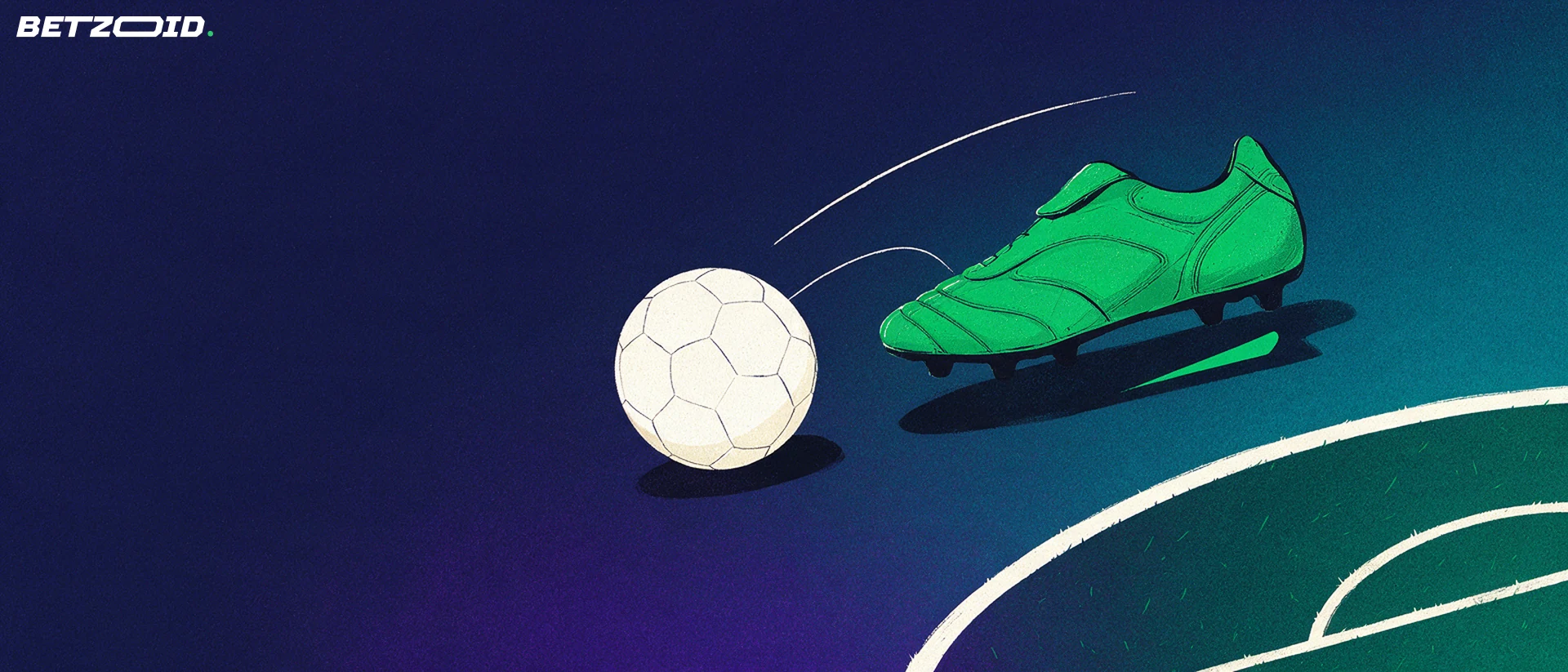 Futbola apavs un bumba pie sānu līnijas.